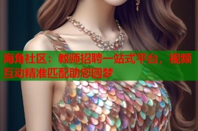 海角社区：教师招聘一站式平台，视频互动精准匹配助您圆梦