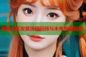 海角社区发展历程回顾与未来展望简述